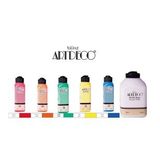 Artdeco Akrilik Boya 5 Canlı Renk 140ml + Beyaz 500 ml (Kırmızı+Turuncu+Sarı+Yeşil+Mavi+500 Beyaz)