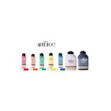 Artdeco Akrilik Boya 5 Canlı Renk 140ml Beyaz 500 ml Siyah 500ml (kırmızı Turuncu Sarı Yeşil Mav