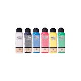 Artdeco Akrilik Boya Başlangıç Seti 6 Renk 140 Ml Tüp Şişe KFSAK00000040