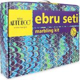 Artdeco Ebru Boyası Başlangıç Seti 8 Parça Kaliteli Malzemeler ile Renkli Desenler Yaratın