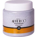 Artdeco Gümüş Simli Rölyef Macunu 220 ml Doku Çalışmaları İçin Uygun Kalınlıkta