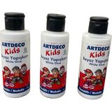 Artdeco Kids Beyaz Tutkal 120 ml 3'lü Set