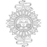 Artdeco LV-Y-100-P30.08 Masalsı Güneş Desenli Tuval 30 x 40 cm