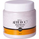 Artdeco Metalik Rölyef Macunu 220 ml Sedef Renkli Doku Çalışmaları İçin İdeal Ürün