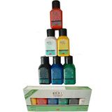 Artdeco Parmak Boyası 6 Renk 75 ml 1 Paket 6 Lı Parmak Boya Anasınıfı Okul Öncesi Kreş Etkinlik - Renkli - Standart