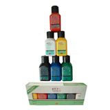 ARTDECO Parmak Boyası 6 Renk 75 ml 1 Paket 6 Lı Parmak Boya Anasınıfı Okul Öncesi Kreş Etkinlik