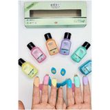 Artdeco Parmak Boyası, 6x75 ml, Pastel Renk Seti