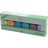 Artdeco Parmak Boyası Seti 6X75 ml Pastel Renkler As2