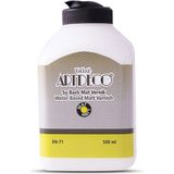 Artdeco Su Bazlı Mat Vernik 500 ml Akrilik Reçine Özlü Mat Koruyucu Tabaka Oluşturur