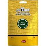 Artdeco Toz Kumaş Boyası 13Gr Yeşil 2 Adet Ve 1 Adet Sabitleyici