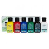 Artdeco Yikanabilir Parmak Boyasi 6 Renk X 75 Ml Temel Renkler