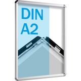 Arte Display A2 Alüminyum Çerçeve Rondo Köşe 25LI Paket - Gri - 42x60 - Duvara Monte
