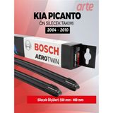 Arte Kia Picanto Ön Silecek Takımı 2011-2016 Uyumlu | Bosch Aerotwin Serisi | 2'li Set |