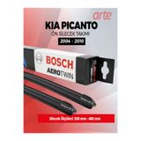 Arte Kia Picanto Ön Silecek Takımı 2011-2016 Uyumlu | Bosch Aerotwin Serisi | 2'li Set |