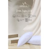 ARTE VİVA 2'li Kırlent Kılıfı Iç Yastığı 45x45 350 gr Elyaf Kırlent Içi -