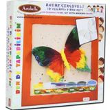 Artebella 02 I Çocuk Ahşap Çerçeveli 3D Seramik Pano Boyama Seti