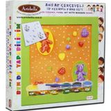 Artebella 09 I Çocuk Ahşap Çerçeveli 3D Seramik Pano Boyama Seti