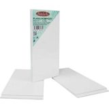 Artebella 10x20 cm 4'lü Set Preslenmiş Kompozit Plaka