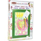 Artebella 11 I Ahşap Çerçeveli Mandala Tuval Boyama Seti + 6 Yaş 20x30 cm