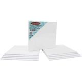 Artebella 16x17 cm 8'li Set Preslenmiş Tuval Kompozit