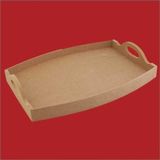 Artebella Ahşap Mdf Tepsi 40x30x6.5 cm