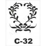 Artebella C-32 15X20 cm Stencil