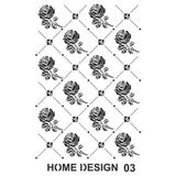 Artebella HDS03 35x50 cm Home Design Stencil