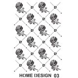 Artebella HDS03 35x50 cm Home Desingn Stencil