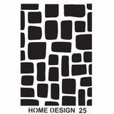 Artebella HDS25 35x50 cm Home Desingn Stencil