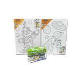 Artebella KMPS0012 Ben De Yapabilirim Desenli Tuval Boyama Seti