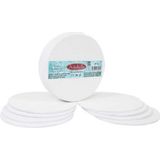 Artebella KTYTC8S010 Tuval Kompozit Yuvarlak 10 cm 8'li Set