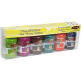Artebella Transparan Cam Vitray Boyası 50ml 6'lı S