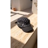 ARTEFACTUM Unisex Siyah Beyaz Desenli Hibrit Bandana Cap Siyah Siperlikli El Yapımı Şapka