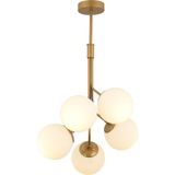 Artel 5Li Eskitme Top Avize Modern Sarkıt, Mutfak Yatak odası Salon Avize - 5'li