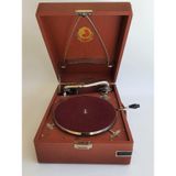 Artel Sovyet Antika Çanta Gramofon 068
