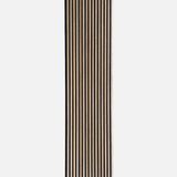 Artelmo 20x600x2800 mm Teak MDF Akustik Duvar Paneli