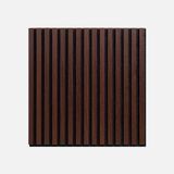 Artelmo 20x600x600 mm Koyu Ceviz Kare MDF Akustik Duvar Paneli