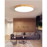 ARTELUZ Ahşap Görünümlü Metal Tavan Led Avize