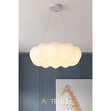 Arteluz Luxury Bulut Model Modern Avize - Beyaz - LUXURY BULUT MODEL MODERN SARKIT AVİZE (45 CM)