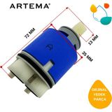 Artema A22874YP 35 mm Ayaklı Kartuş Plastik Malzeme ile Tek Kumandalı Lavabo Bataryası