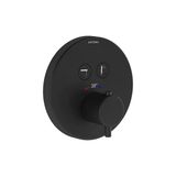 Artema A4271836 Mat Siyah AquaHeat Round Ankastre Termostatik Banyo Bataryası