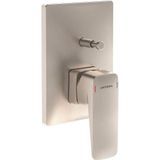 Artema A4275234 Root Square Sıva Üstü Fırçalı Nikel Ankastre Banyo Bataryası