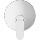 Artema A42829 Krom Root Round Ankastre Duş Bataryası