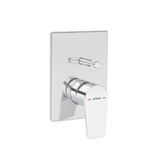 Artema A43208 Krom Flow Square Ankastre Banyo Bataryası