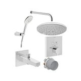 Artema Aquacontrol Square Ankastre Termostatik Duş Seti A49294 - Krom