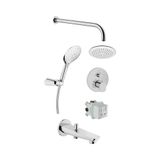 Artema AquaHeat A49259 X-Line Krom Ankastre Set