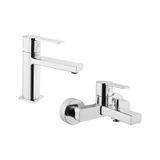 Artema Flo S Lavabo + Musluk + Banyo Batarya Seti Krom
