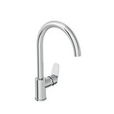 Artema Flow Round C Tipi Eviye Bataryası, Krom A43407 Çok Renkli