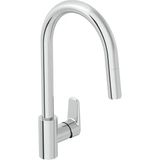 Artema Flow Soft Eviye Bataryası (C Tip, Pull-Out) A43445 - Krom