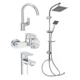 Artema Flow Soft Lavabo Eviye Banyo Batarya Gms Karine Duş Seti